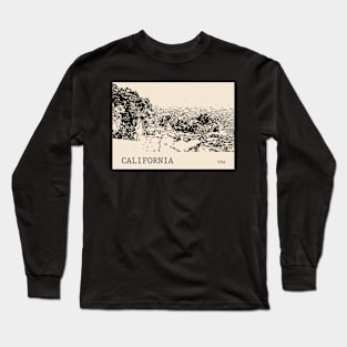 California USA Long Sleeve T-Shirt